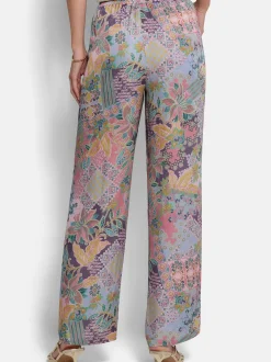 Goldner Damen Stoffhosen - Kurzgröße in grün