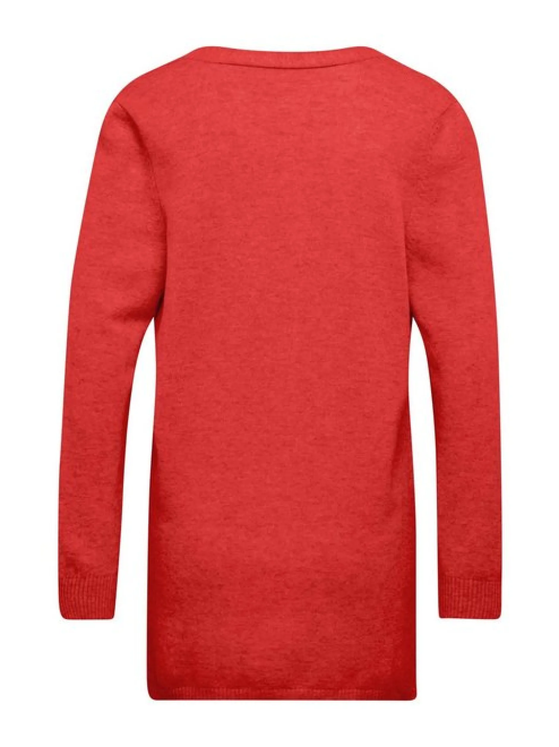 Goldner Damen Strickjacken - Kurzgröße in orange