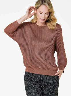 Goldner Damen Strick & Pullover in cognac