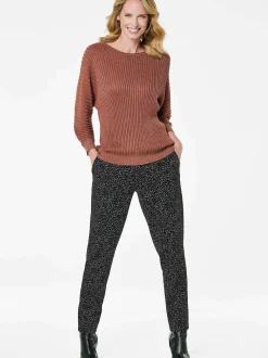 Goldner Damen Strick & Pullover in cognac