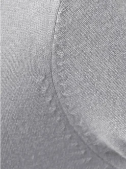 Goldner Damen Strickpullover - Kurzgröße in melange