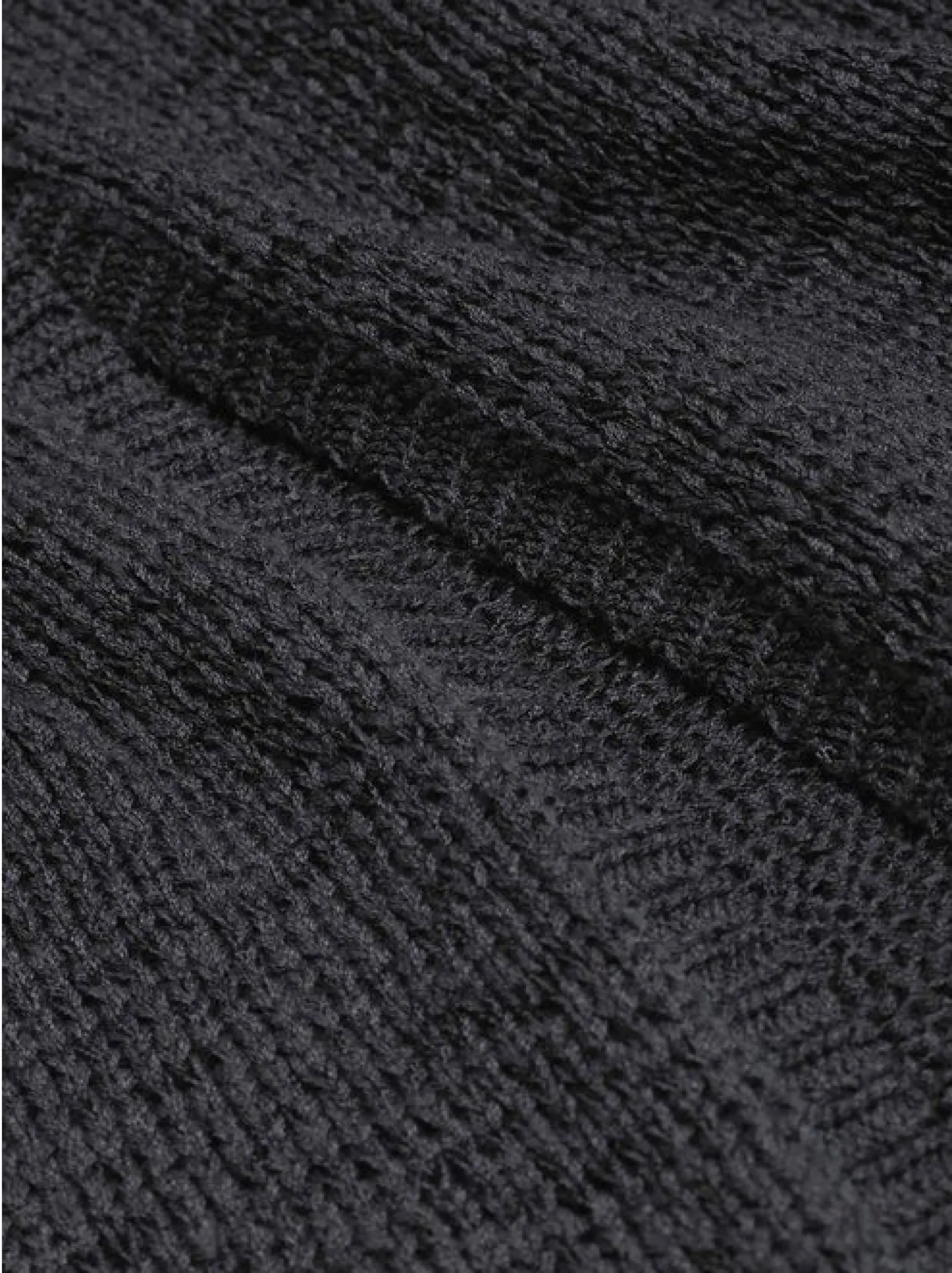 Goldner Damen Strickwesten - Kurzgröße in schwarz