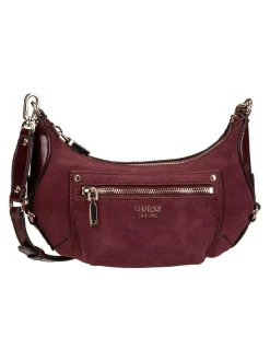 GUESS Damen Bodybag - Marsha Mini Crossbody in bordeaux