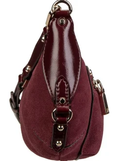 GUESS Damen Bodybag - Marsha Mini Crossbody in bordeaux