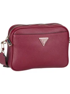 GUESS Damen Bodybag - Meridian 2 Camera Bag in bordeaux