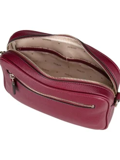 GUESS Damen Bodybag - Meridian 2 Camera Bag in bordeaux