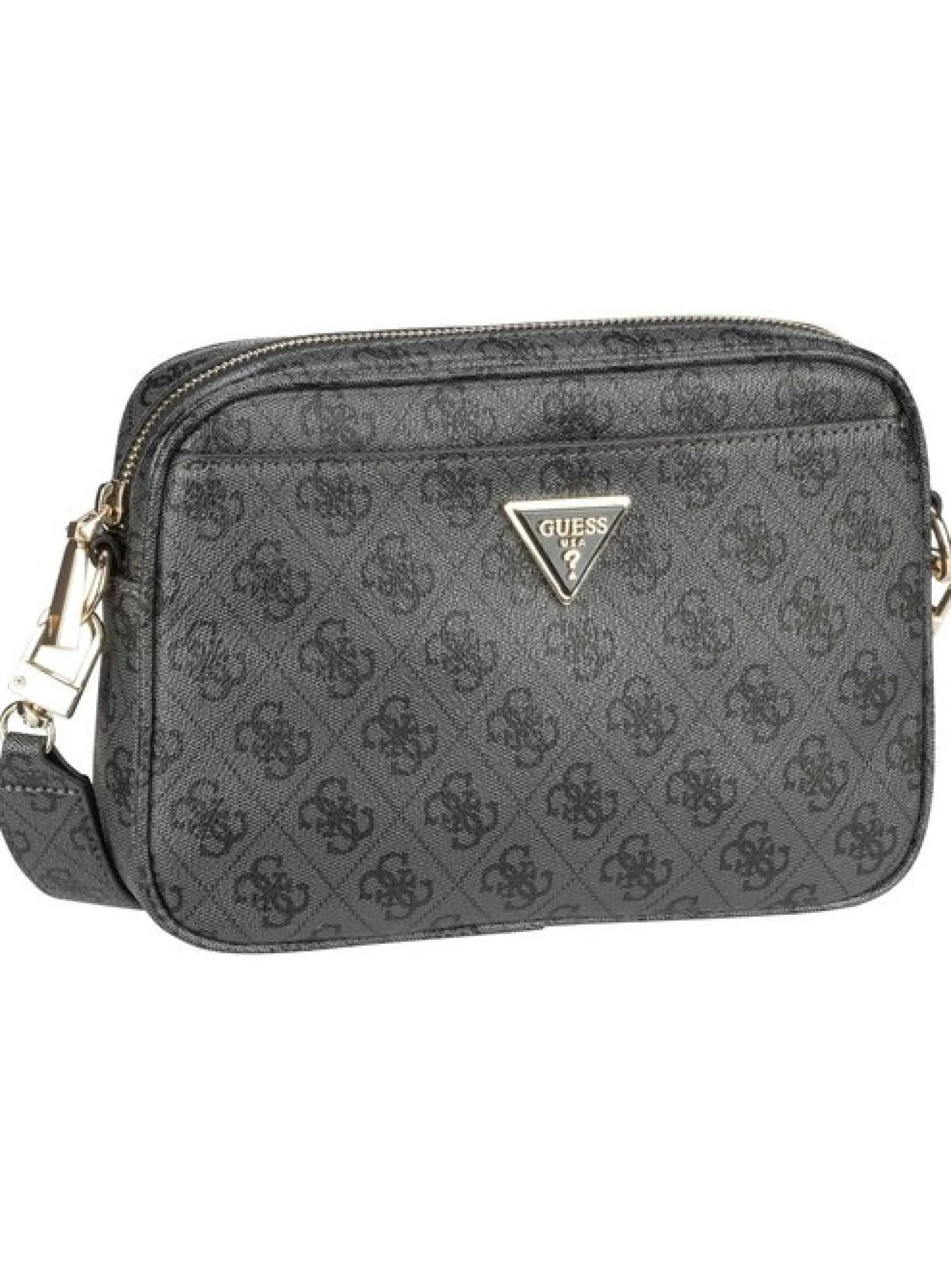 GUESS Damen Bodybag - Meridian II 74140 Logo in grau