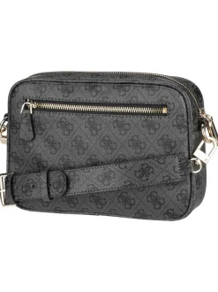 GUESS Damen Bodybag - Meridian II 74140 Logo in grau
