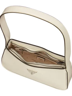 GUESS Damen Handtasche - Arnela Top Zip SHB in weiß