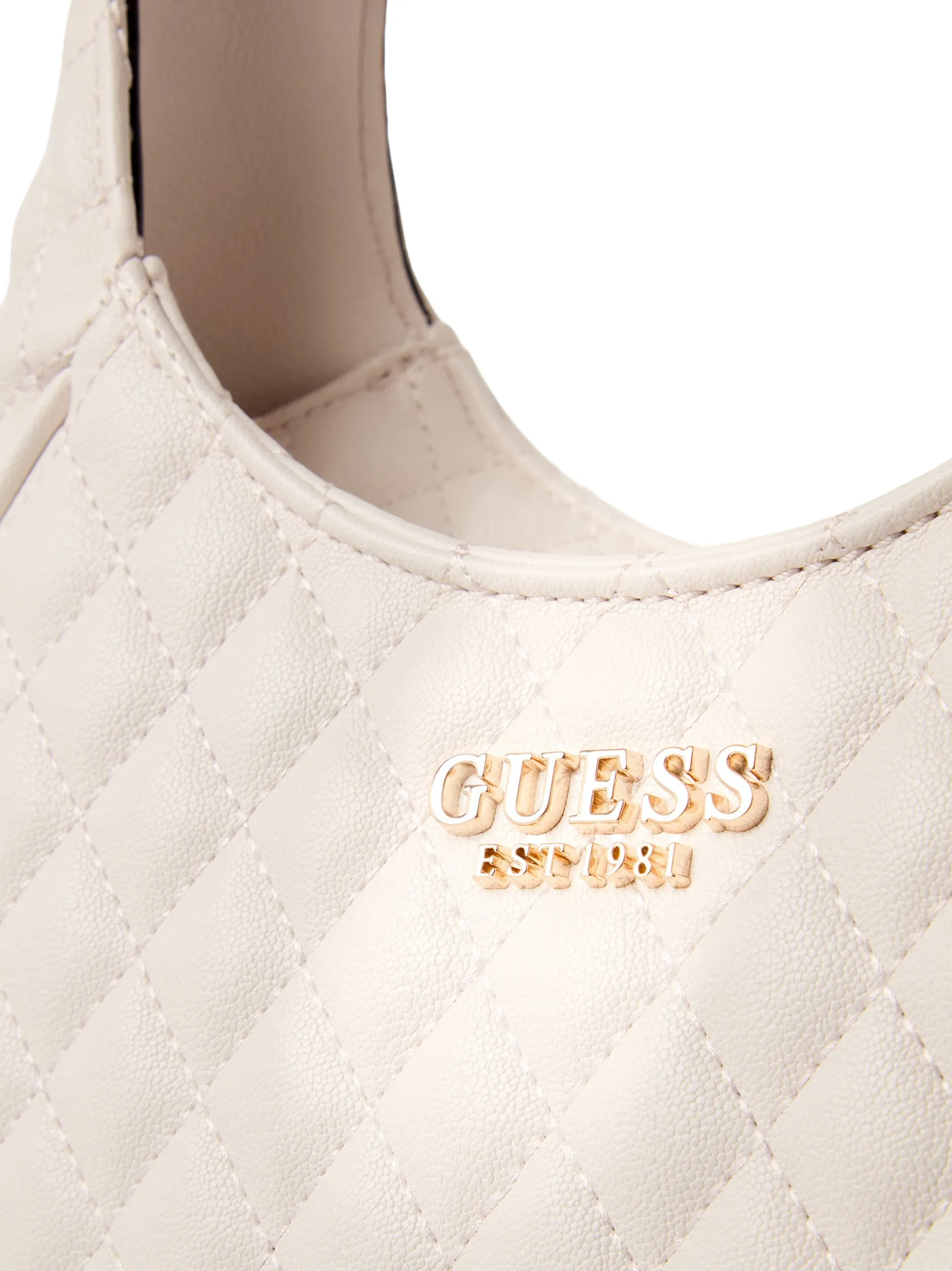 GUESS Damen Handtasche - Atabey in ecru