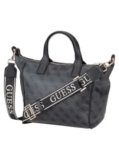 GUESS Damen Handtasche - Follie Small Tote in grau