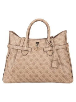GUESS Damen Handtasche - Yesba Girlfriend in braun