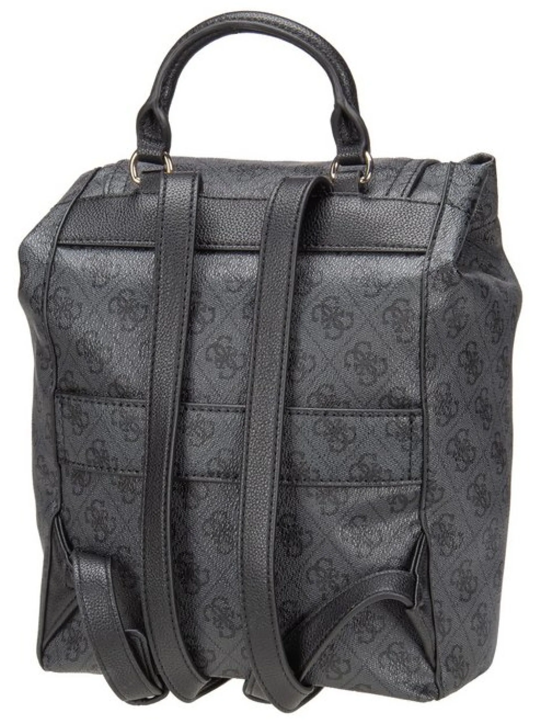 GUESS Damen Rucksack - Manhattan II Flap in grau