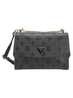 GUESS Damen Schultertasche - Cresidia II Conv XBody Flap in schwarz