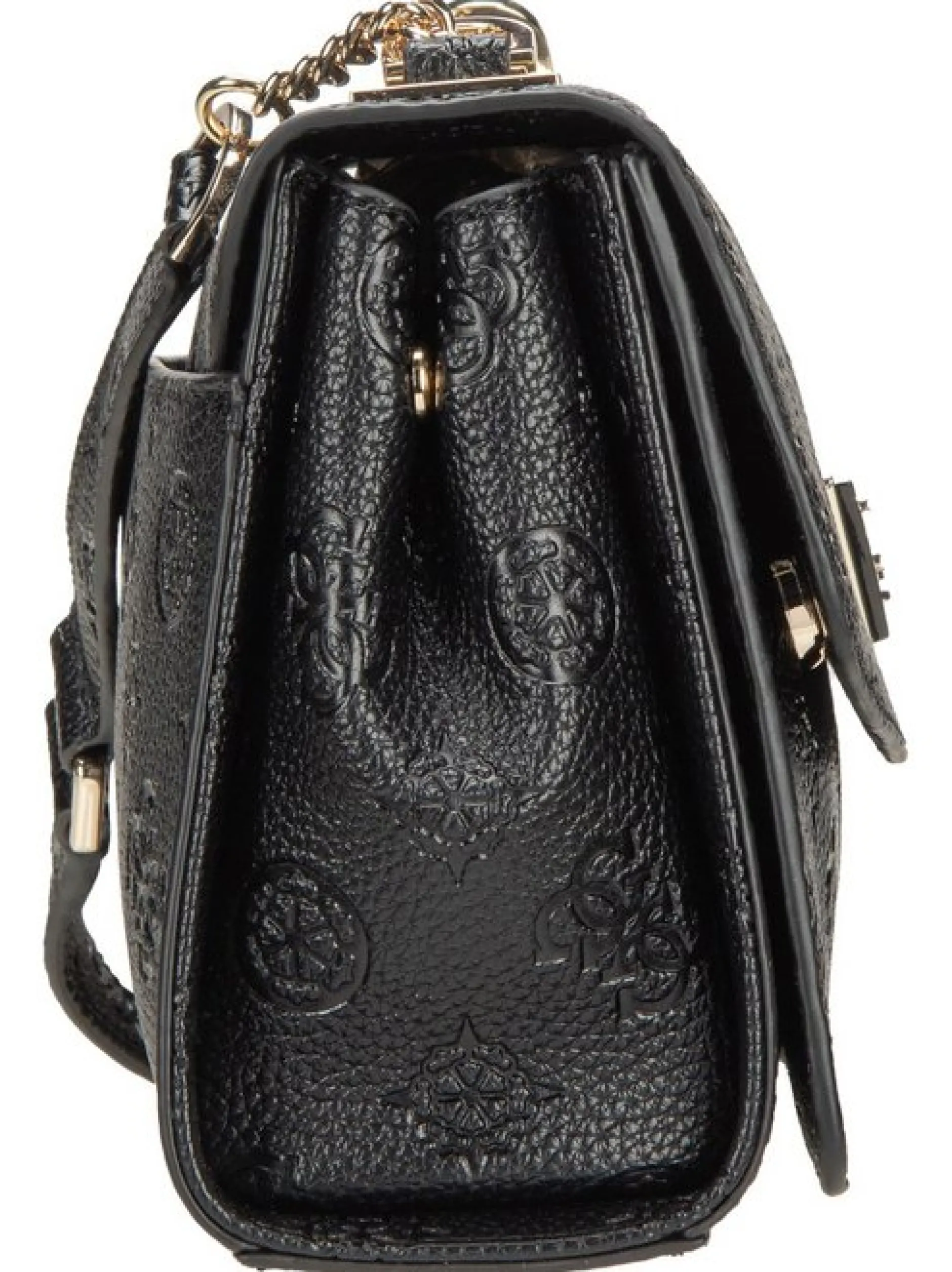 GUESS Damen Schultertasche - Cresidia II Conv XBody Flap in schwarz