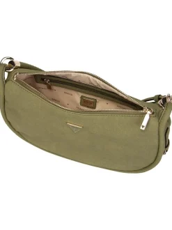 GUESS Damen Schultertasche - Danya Hobo Shoulder in oliv