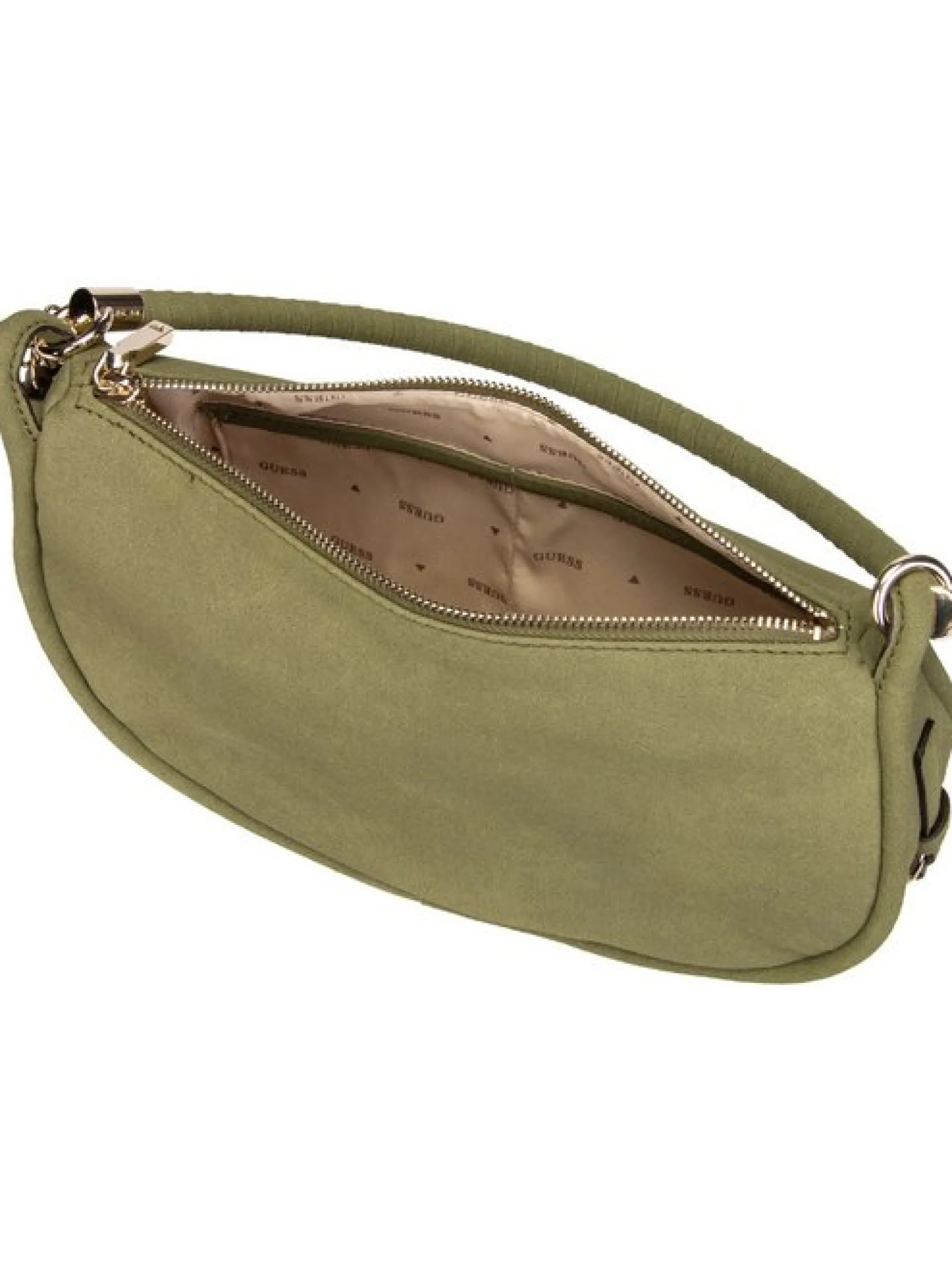 GUESS Damen Schultertasche - Danya Hobo Shoulder in oliv