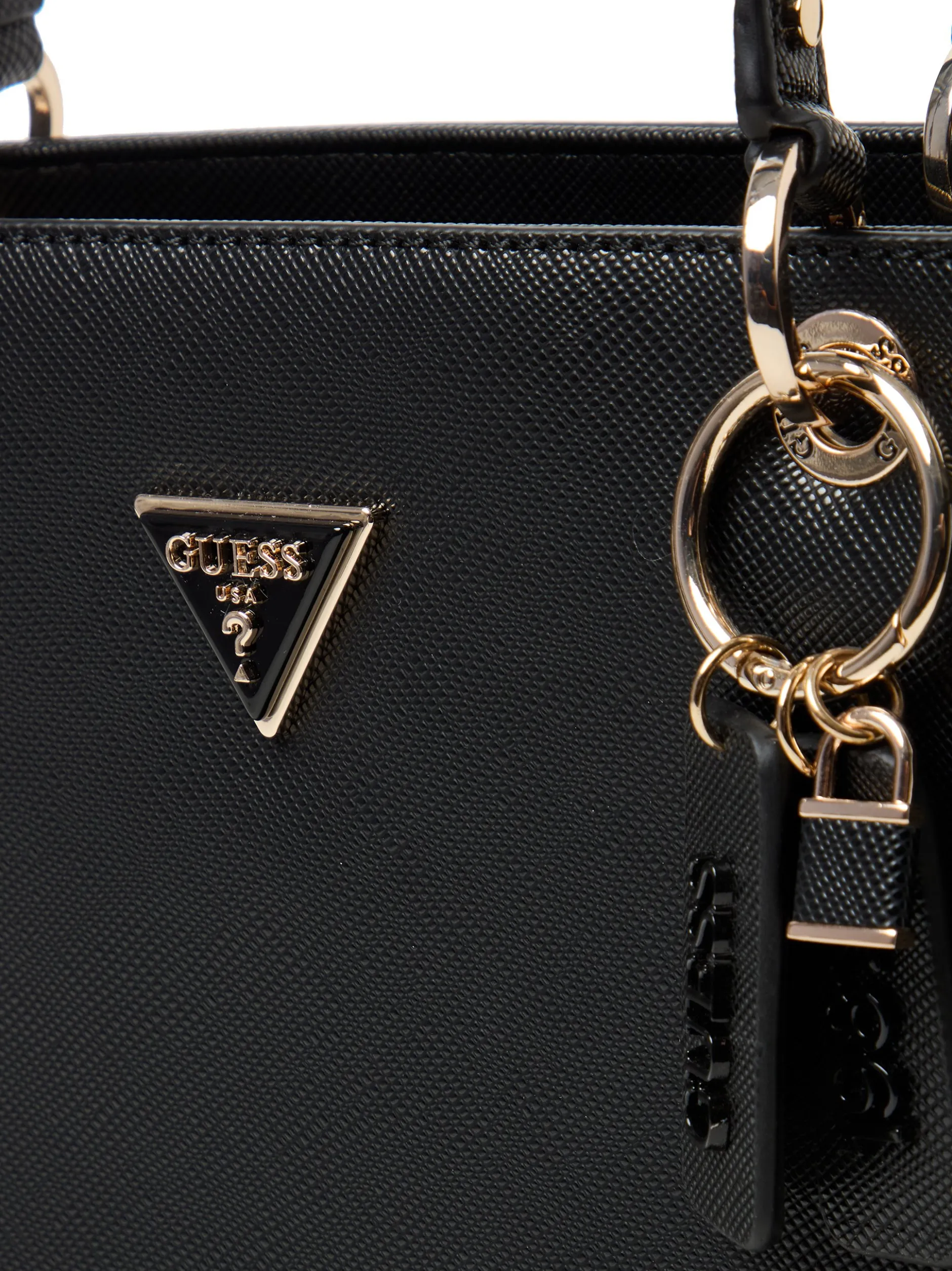 GUESS Damen Schultertasche - Noelle in schwarz