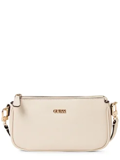 GUESS Damen Umhängetasche - Noelle II Mini in ecru