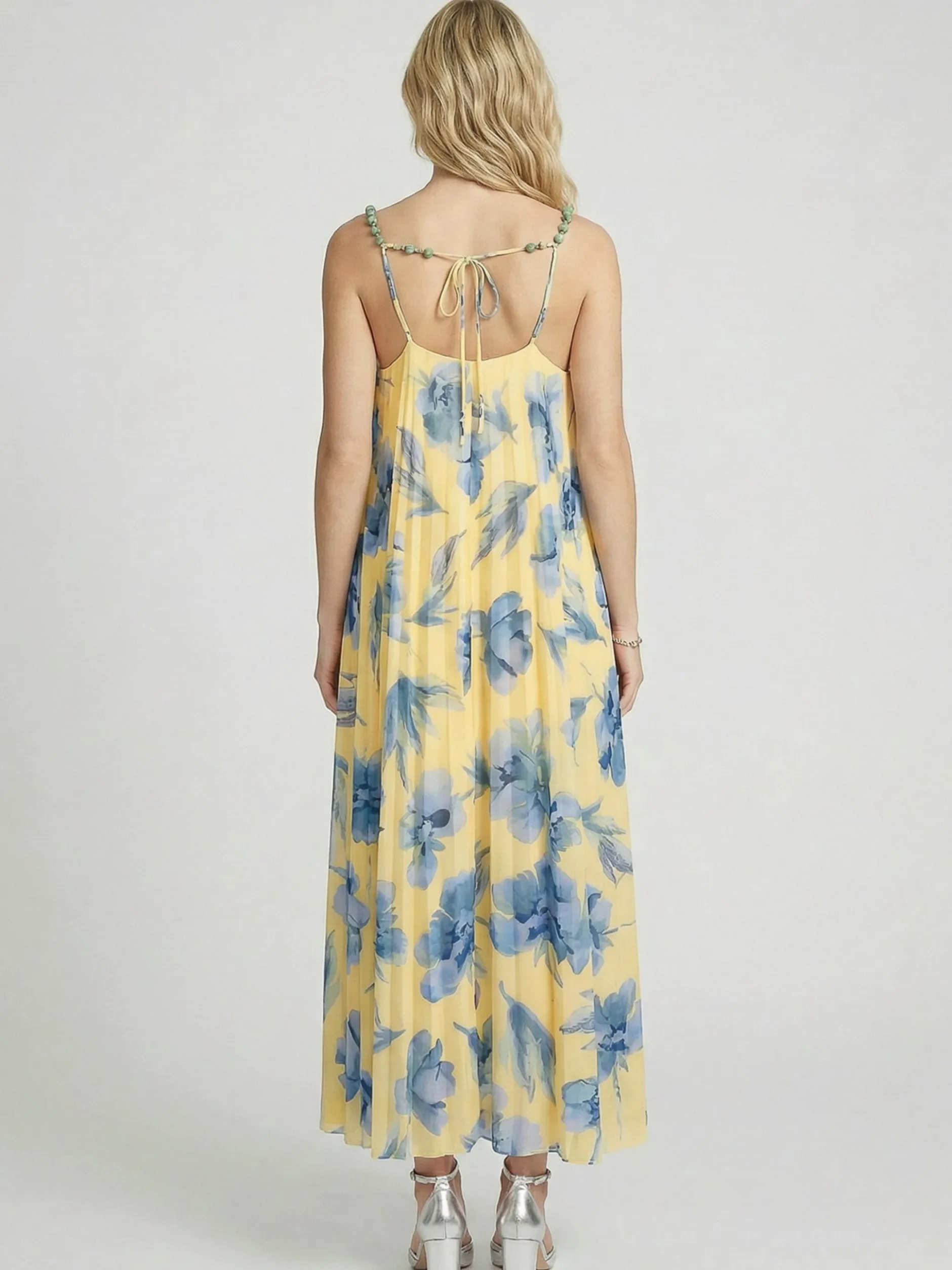 Guido Maria Kretschmer Damen Abendkleid in gelb hellblau