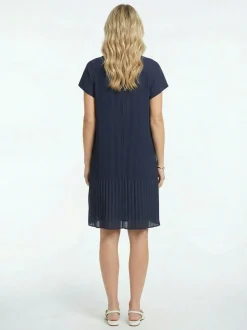 Guido Maria Kretschmer Damen Plisseekleid - Inken in marine