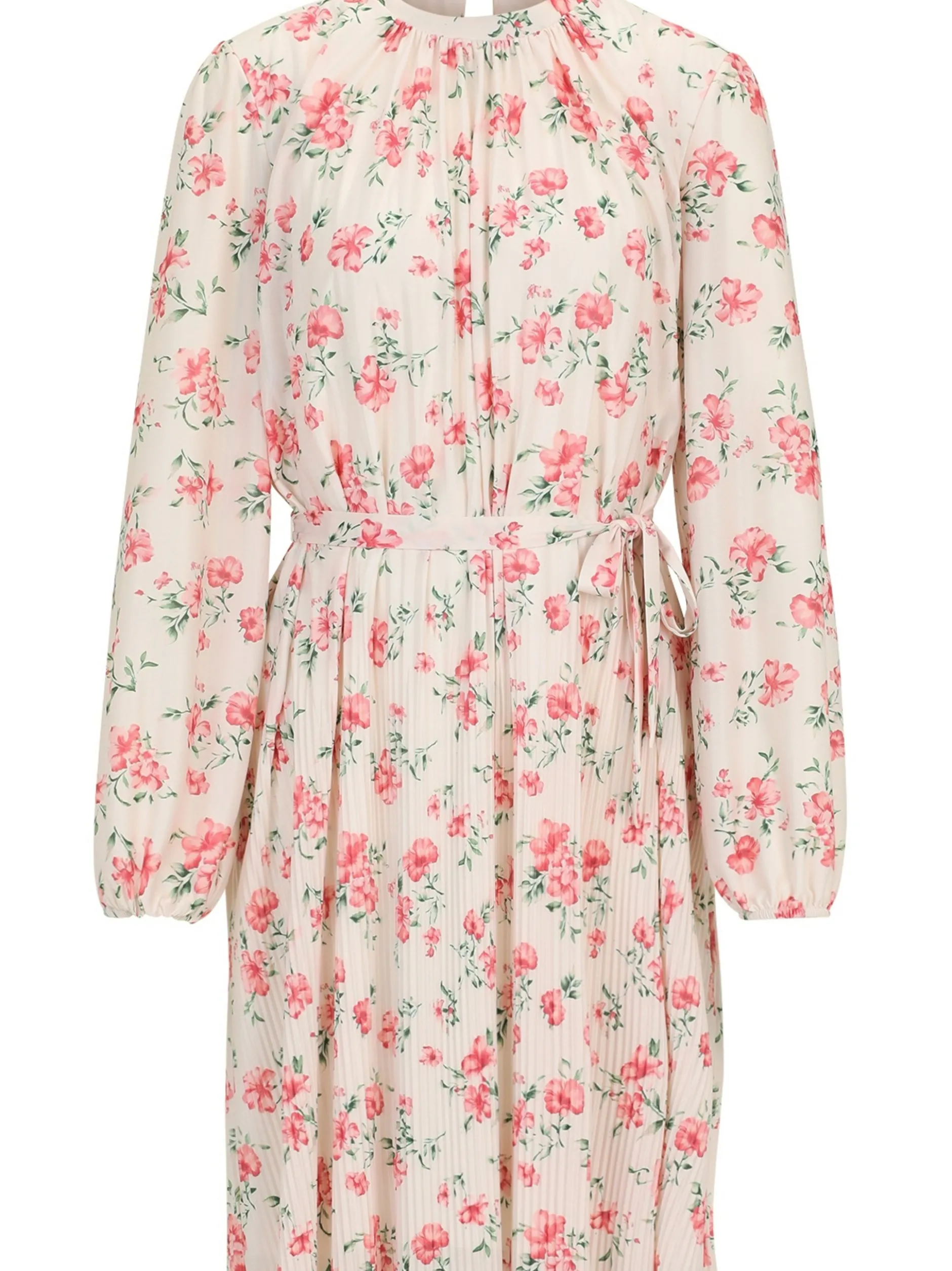 Guido Maria Kretschmer Damen Midikleid - Penelope in weiß rosa