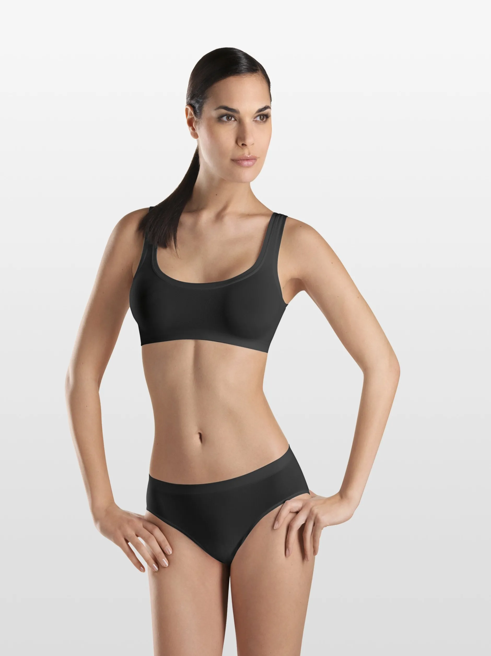 Hanro Damen Bustier - Touch Feeling in schwarz