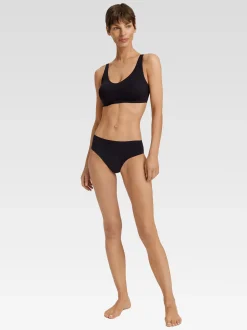 Hanro Damen Midislip - Invisible Touch in schwarz