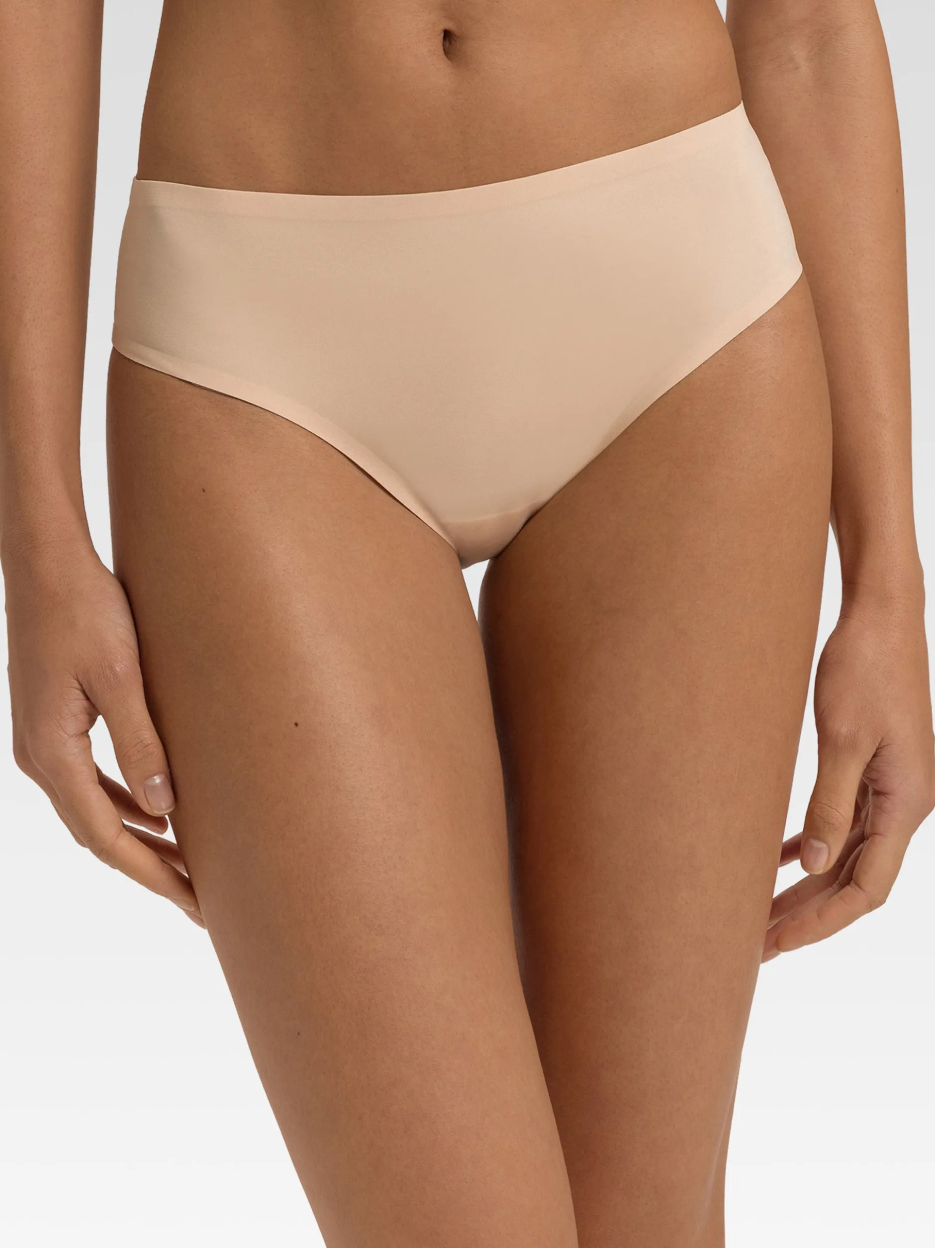 Hanro Damen Midislip - Invisible Touch in beige