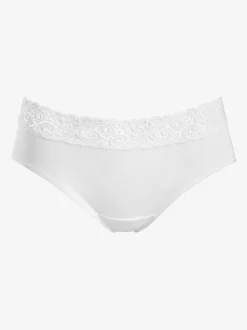 Hanro Damen Midi Slip - Moments in weiß