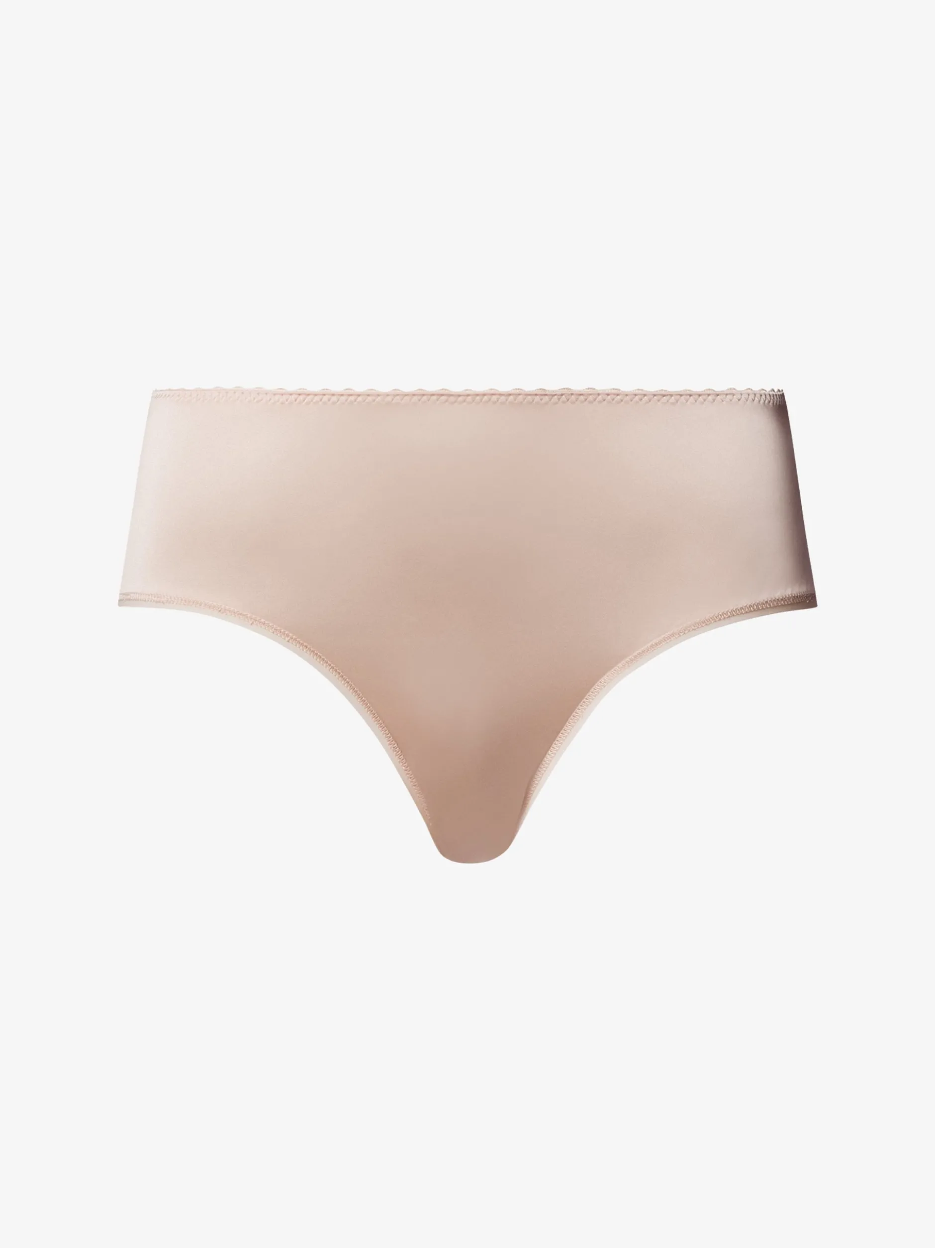 Hanro Damen Midislip - Satin Deluxe in beige