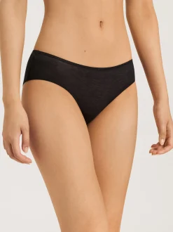Hanro Damen Midislip - Ultralight in schwarz