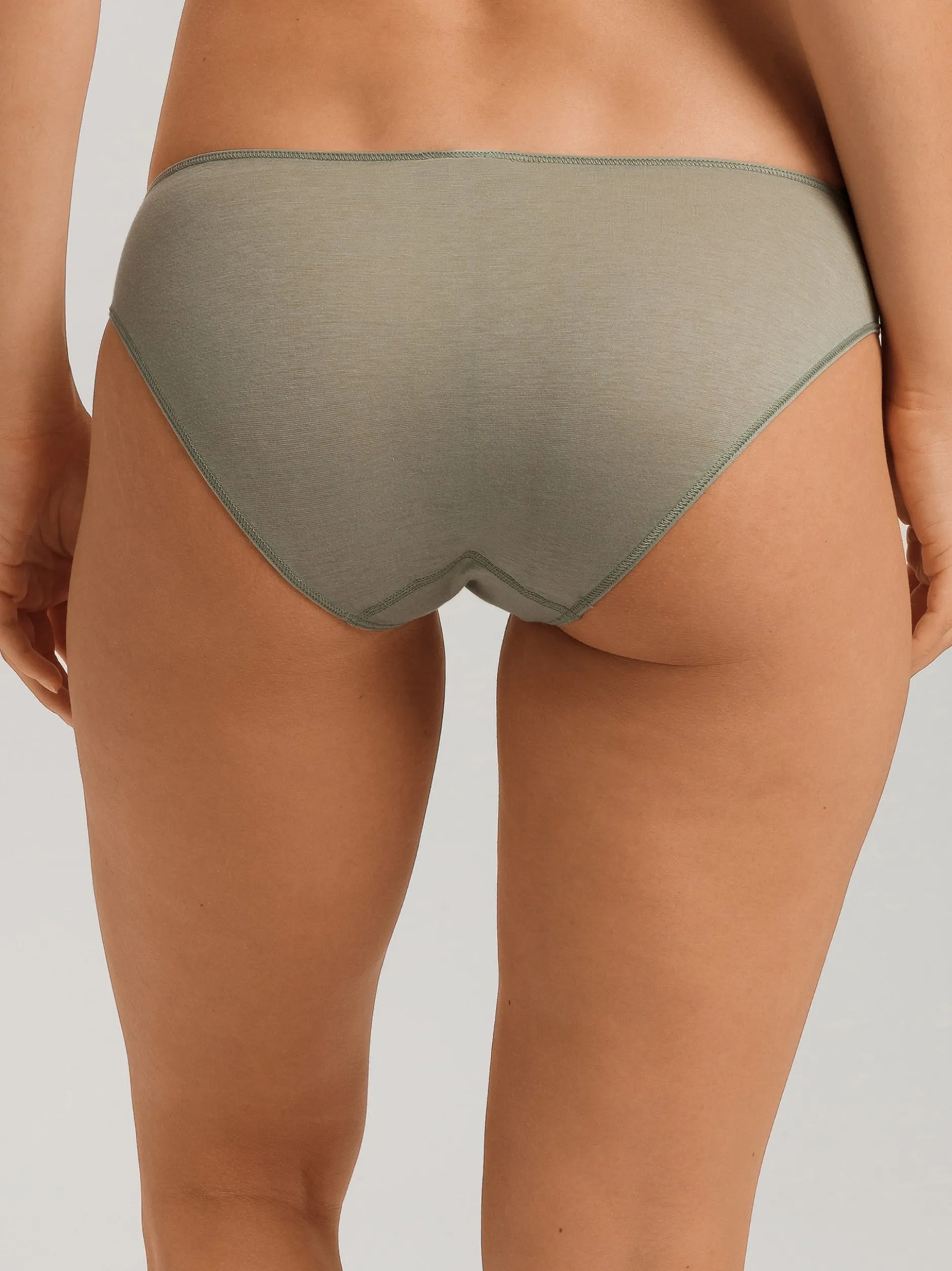 Hanro Damen Minislip - Ultralight in khaki