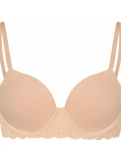 Hanro Damen Schalen-BH - Moments in beige