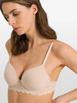 Hanro Damen Schalen-BH - Moments in beige