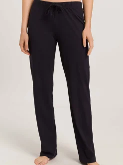Hanro Damen Stoffhose - Natural Wear in schwarz