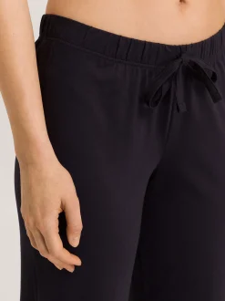 Hanro Damen Stoffhose - Natural Wear in schwarz