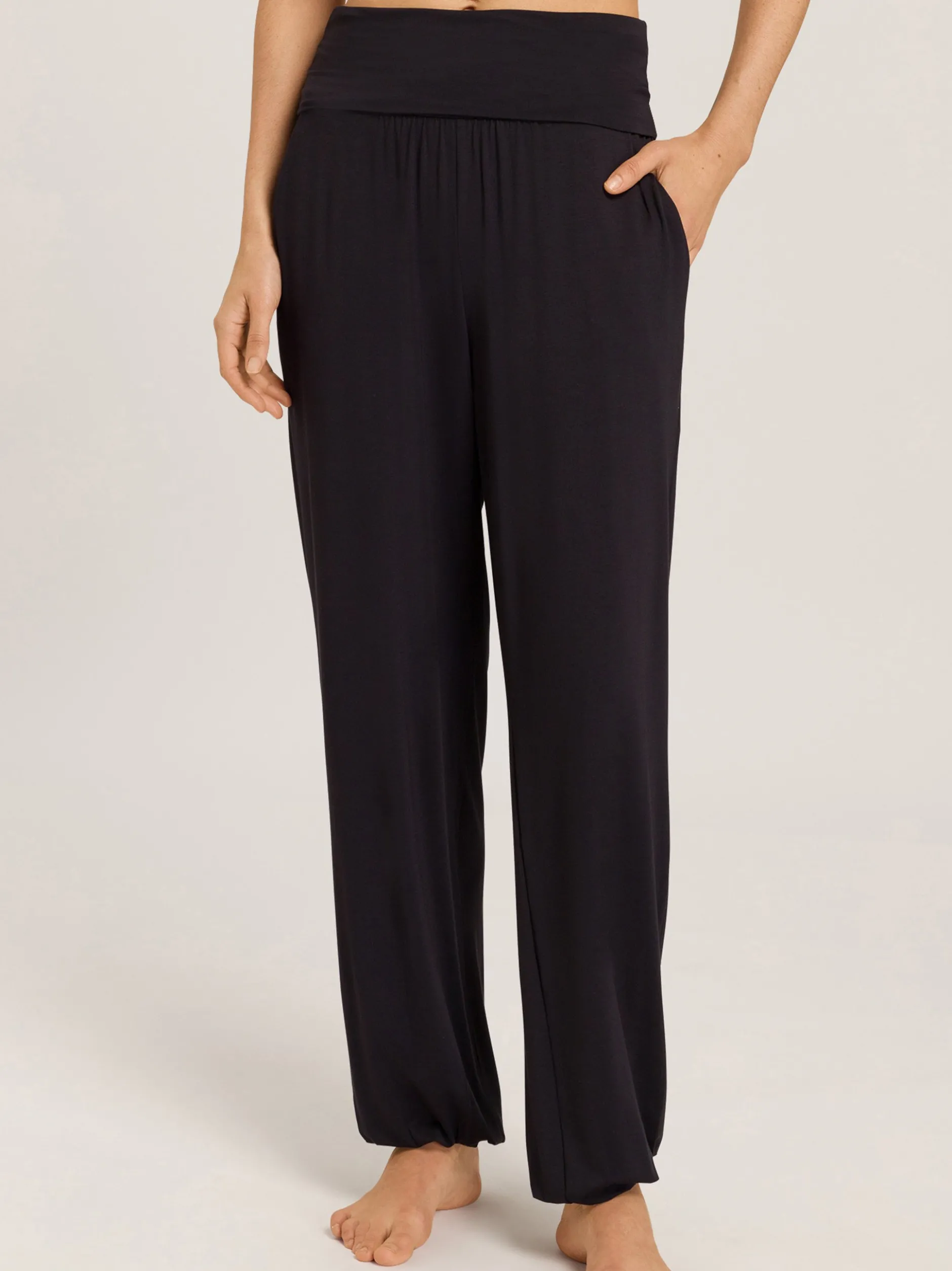 Hanro Damen Sweatpants - Yoga in schwarz