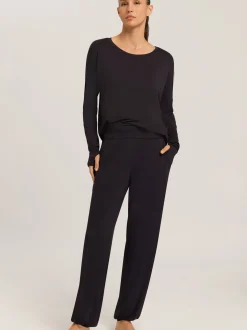 Hanro Damen Sweatpants - Yoga in schwarz