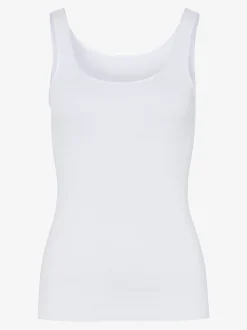 Hanro Damen Tanktop - Cotton Seamless in weiß