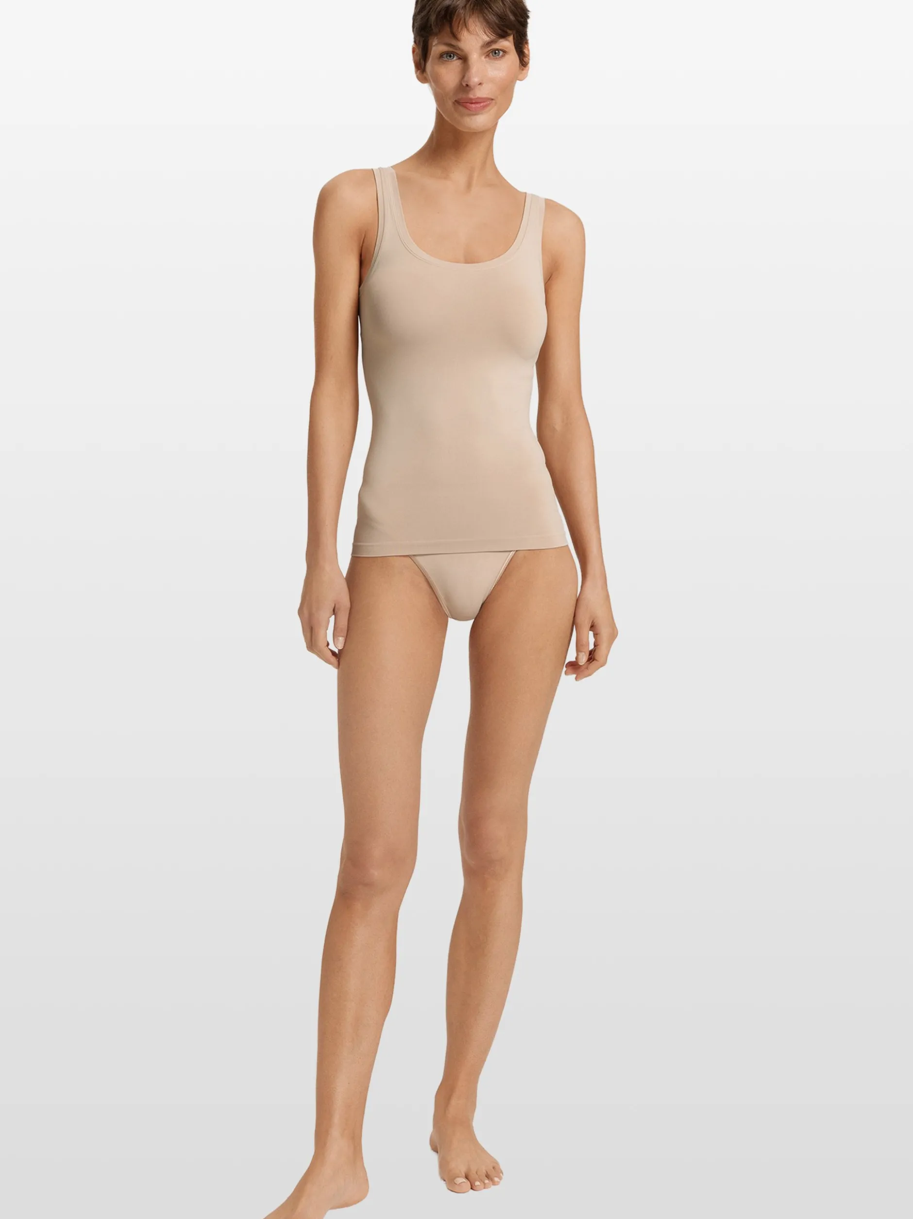 Hanro Damen Trägertop - Touch Feeling in beige