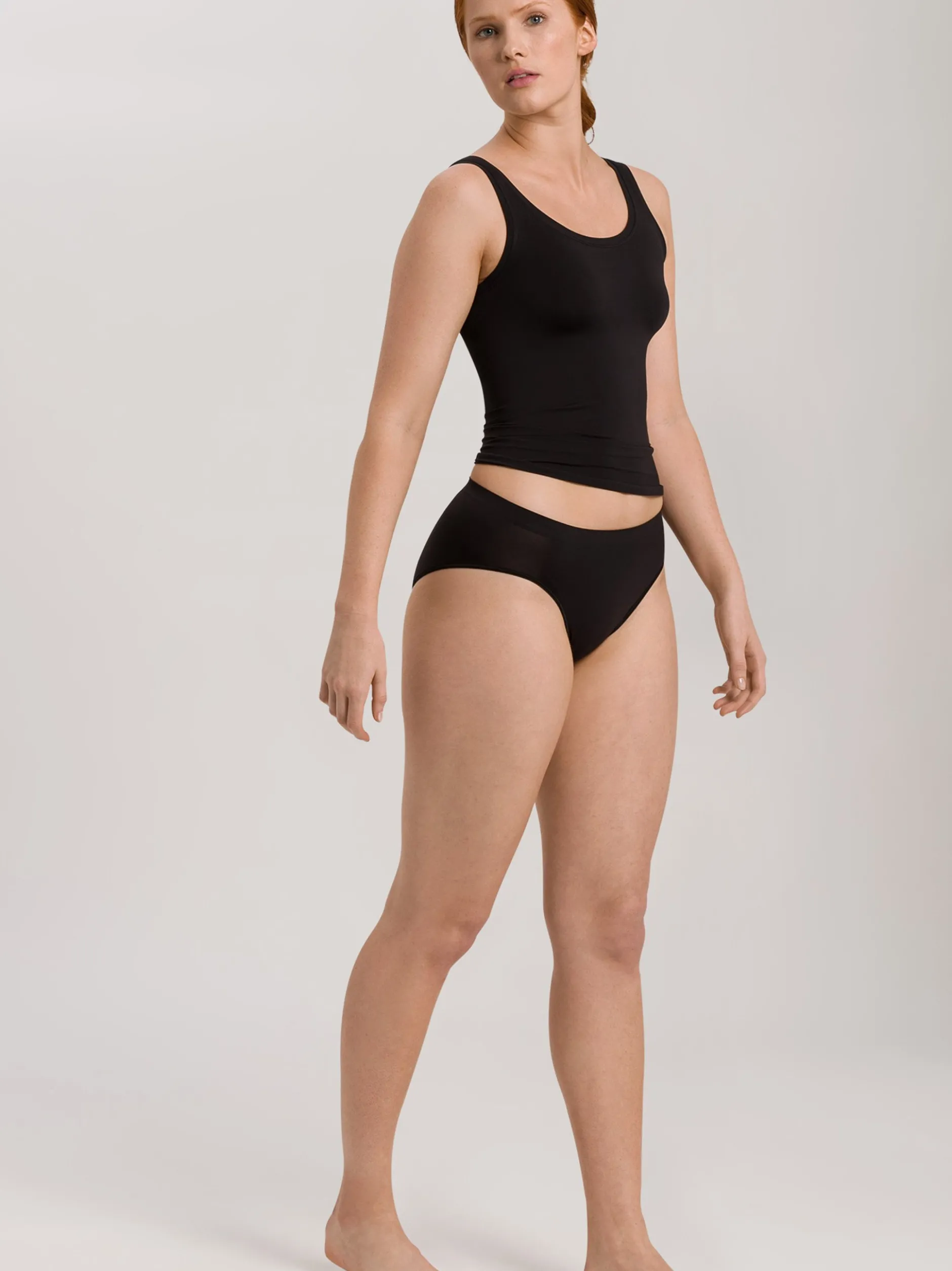 Hanro Damen Trägertop - Touch Feeling in schwarz