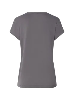 Hanro Damen T-Shirt in anthrazit - Ärmel: kurzarm