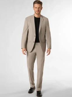 Hechter Paris Herren Baukasten-Hose in kitt