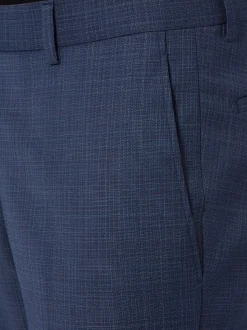 Hechter Paris Herren Baukasten-Hose mit Schurwolle in indigo