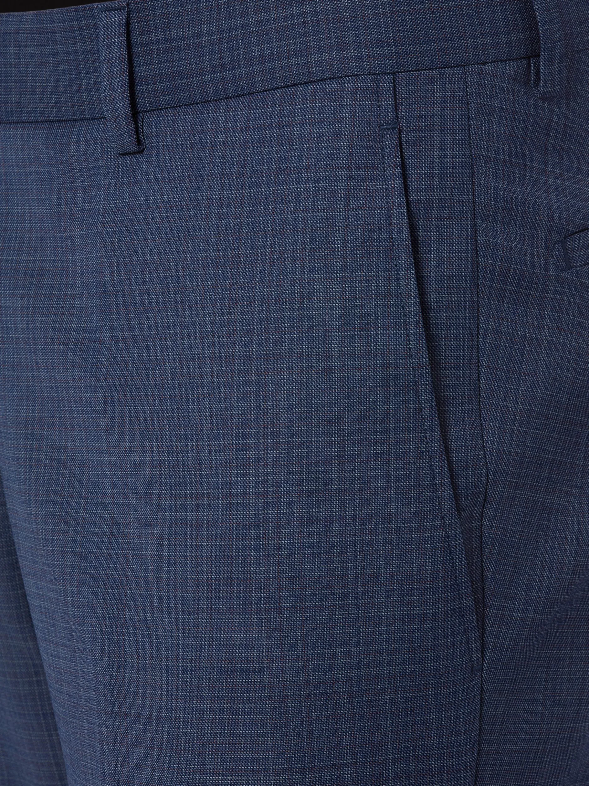 Hechter Paris Herren Baukasten-Hose mit Schurwolle in indigo