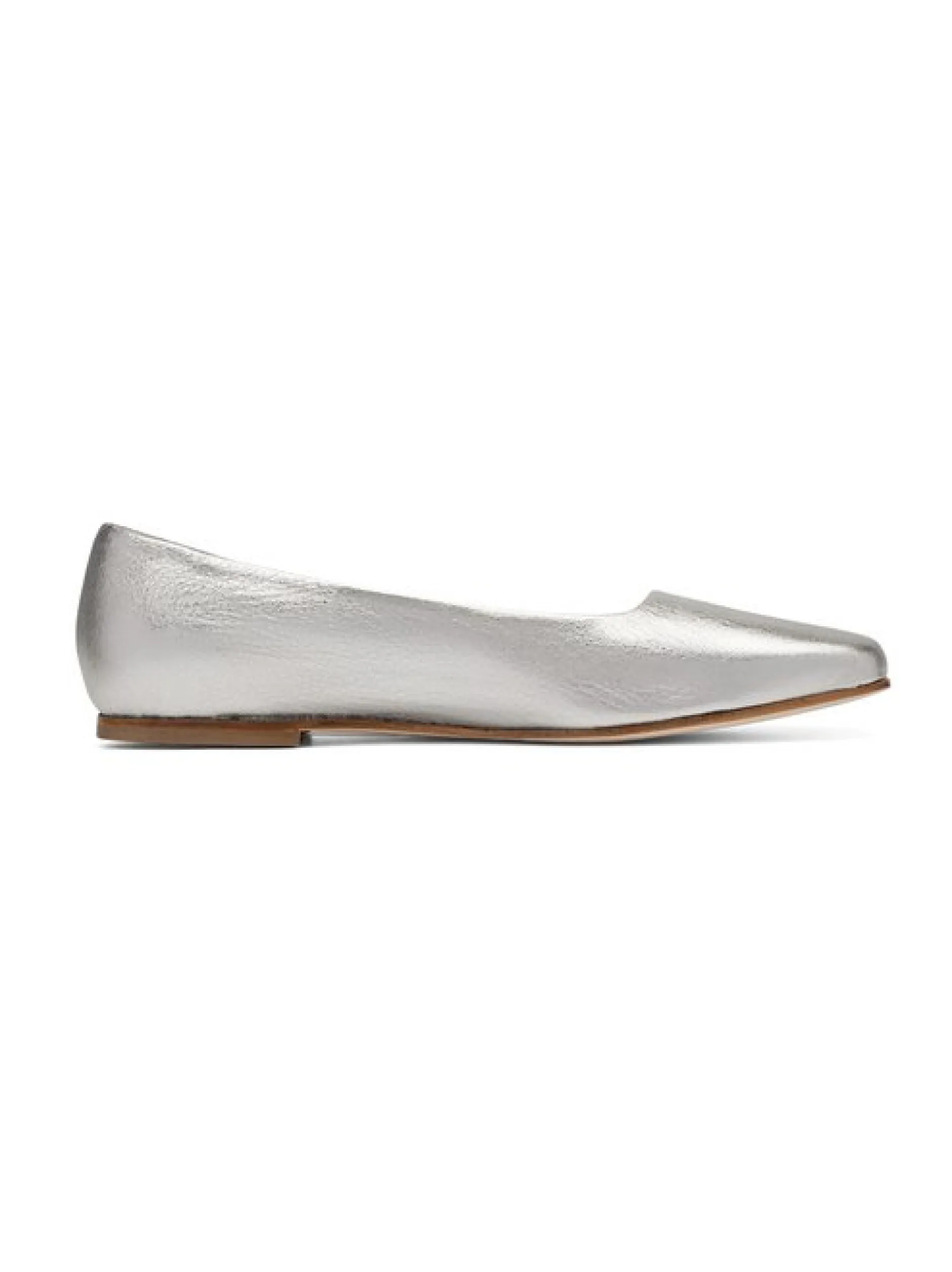 Henry Stevens Damen Ballerinas – Audrey B in silber