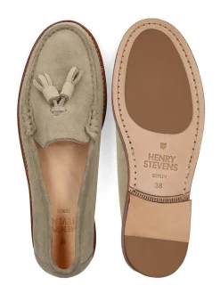 Henry Stevens Damen Loafer – Riley W TL in beige