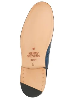 Henry Stevens Damen Schnallenschuhe – Ella FBSM in blau