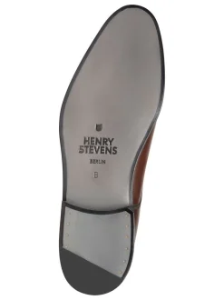 Henry Stevens Herren Schnallenschuhe – Marshall CDM in braun